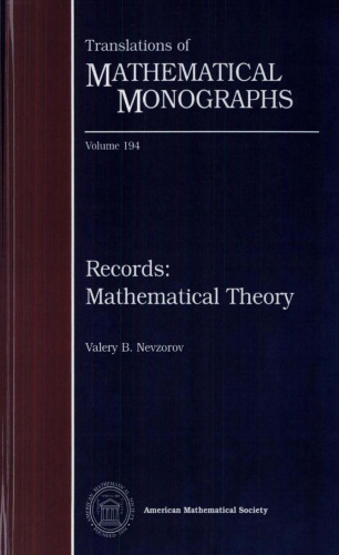 Records: Mathematical Theory (Translations of Mathematical Monographs)