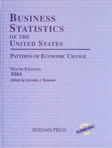Business Statistics of the United States, 2004