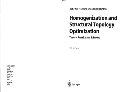 Homogenization and Structural Topology Optimization: Theory, Practice and Software
