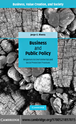 Business and Public Policy: Responses to Environmental and Social Protection Processes (Business, Value Creation, and Society)