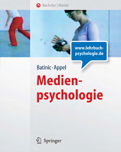 Medienpsychologie (Springer-Lehrbuch)