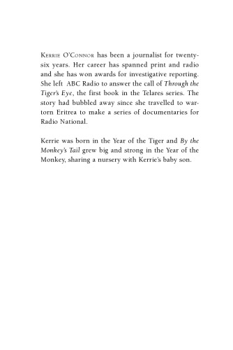 By the Monkey's Tail (Telares Trilogy)