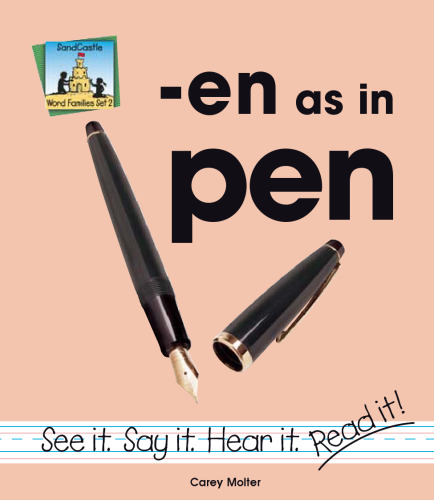 En As in Pen (Word Families Set 2)