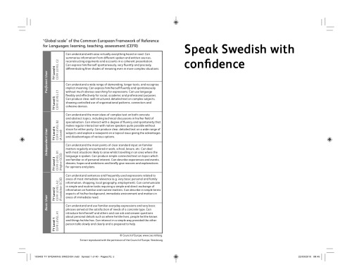 Speak Swedish with Confidence: Teach Yourself