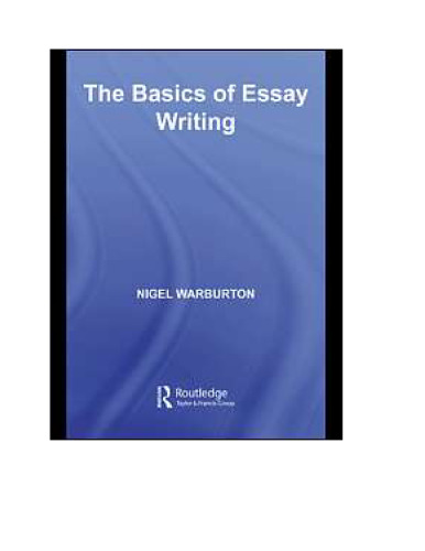 The Basics of Essay Writing