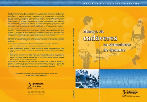 Manejo de Cadaveres en Situaciones de Desastre