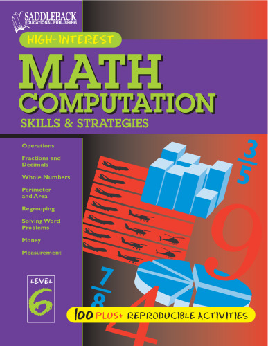 Math Computation Skills & Strategies Level 6 (Math Computation Skills & Strategies)