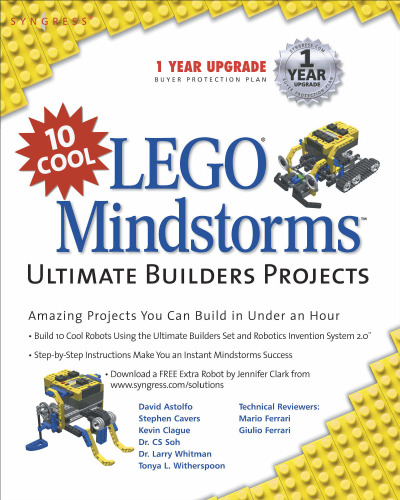 10 Cool LEGO Mindstorms Ultimate Builder Projects: Amazing Projects You Can Build in Under an Hour