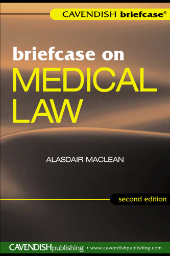 Briefcase on Medical Law 2 e (Briefcase)
