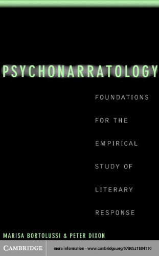 Psychonarratology: Foundations for the Empirical Study of Literary Response