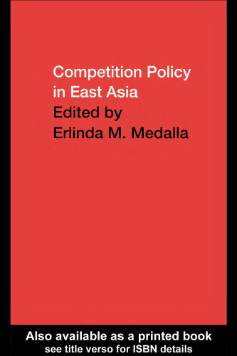 Competition Policy in the East Asia Pacific Region (PAFTAD (Pacific Trade & Development Conference)