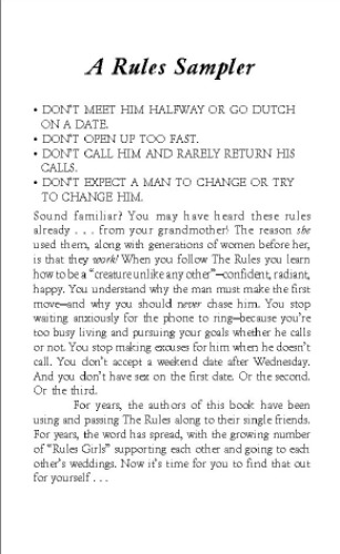 The Rules(TM): Time-Tested Secrets for Capturing the Heart of Mr. Right
