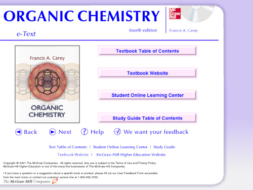 Organic Chemistry with Online Learning Center and Learning by Model