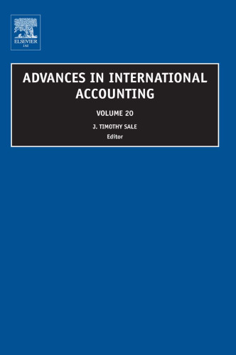 Advances in International Accounting