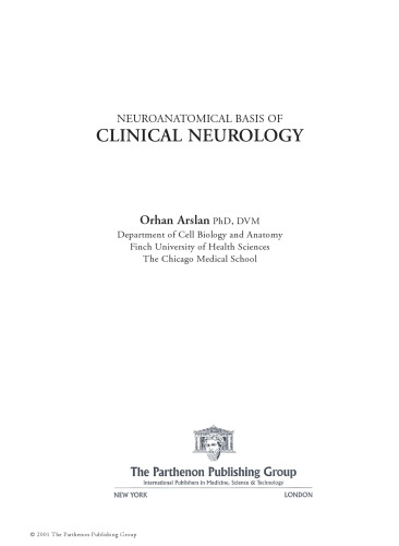 Neuroanatomical Basis of Clinical Neurology