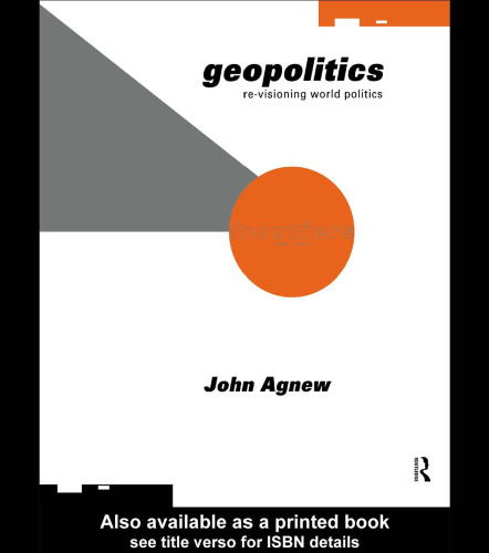 Geopolitics (Frontiers of Human Geography, 1)