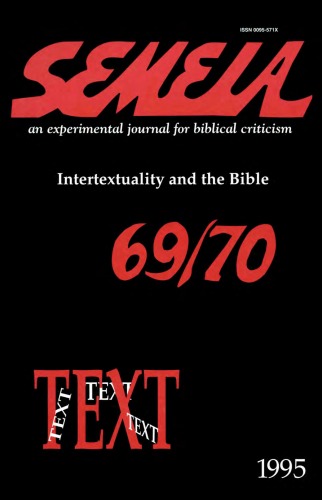 : Intertextuality and the Bible