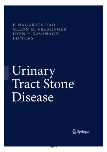 Urinary Tract Stone Disease