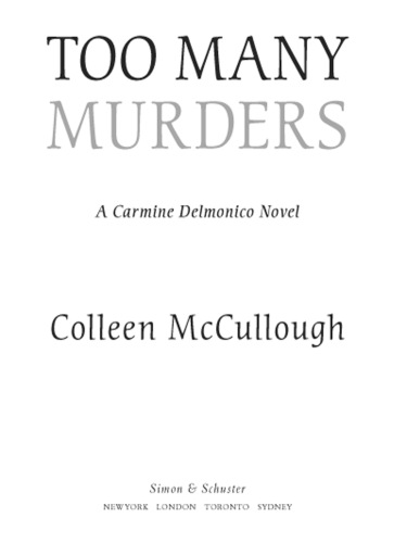 Too Many Murders (Carmine Delmonico)