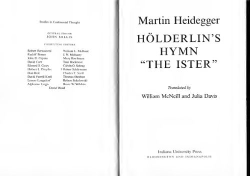 Hölderlin's Hymn 
