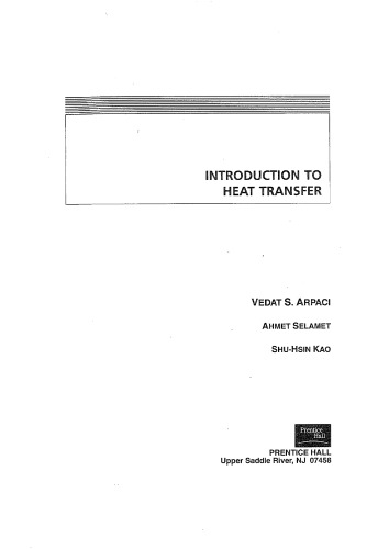 Introduction to Heat Transfer