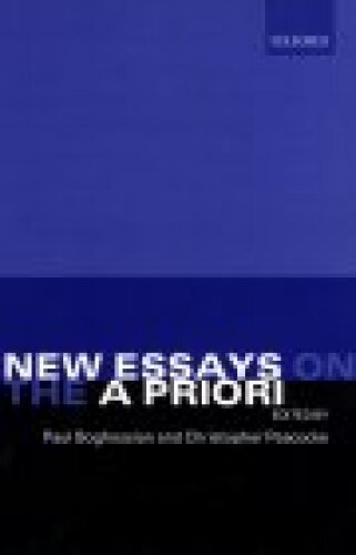 New Essays on the A Priori