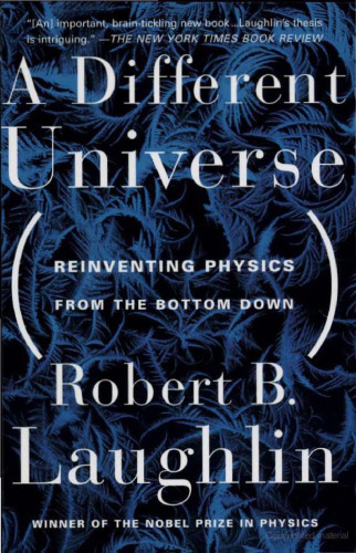 A Different Universe: Reinventing Physics from the Bottom Down