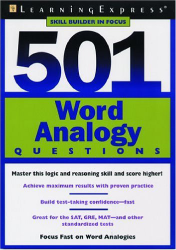 501 Word Analogies Questions