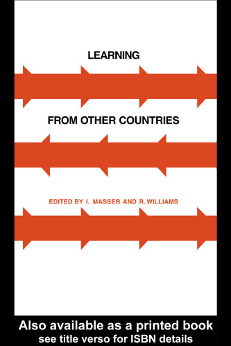 Learning from Other Countries: The Cross-National Dimension in Urban Policy Making