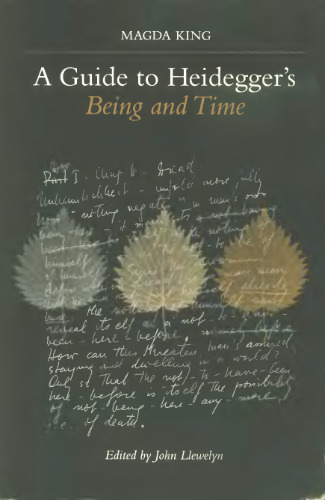 A Guide to Heidegger's Being and Time