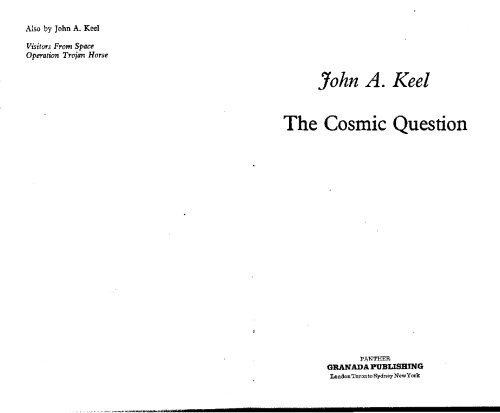 The Cosmic Question