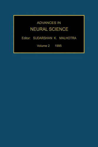 Advances in Neural Science, Volume 2 (Advances in Neural Science)