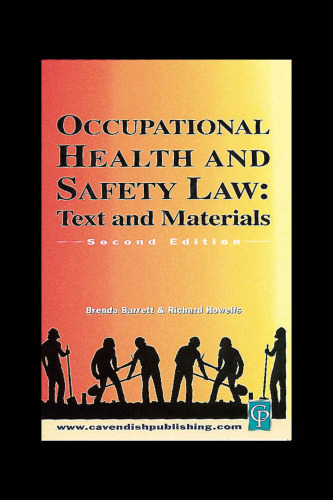 Cases & Materials on Occupational Health and Safety Law