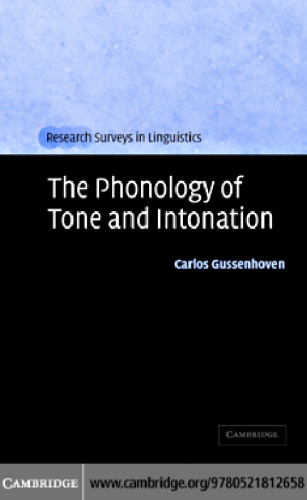 The Phonology of Tone and Intonation (Research Surveys in Linguistics)