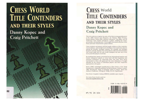 Chess World Title Contenders and Their Styles