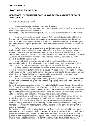 Succesul in viata