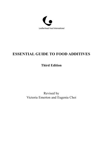 Essential Guide to Food Additives