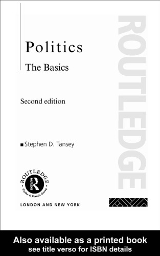 Politics: The Basics - 2nd Edition
