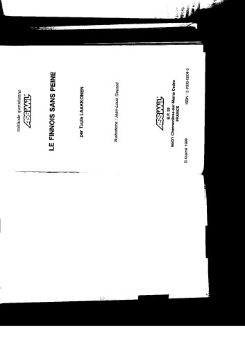 Le Finnois sans peine