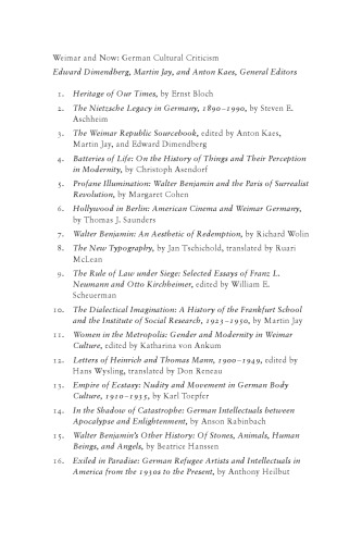 Prague Territories: National Conflict and Cultural Innovation in Franz Kafka's Fin de Siecle