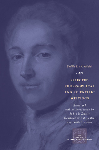 Selected Philosophical and Scientific Writings (The Other Voice in Early Modern Europe)