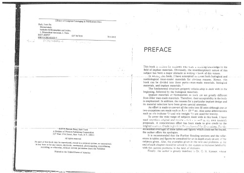 Biomaterials:An Introduction