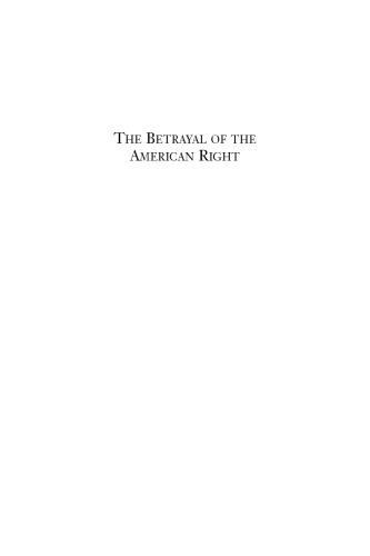 The Betrayal of the American Right