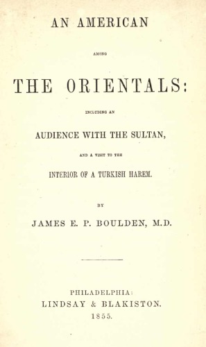 An American Among Orientals