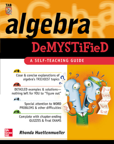 Algebra demystified