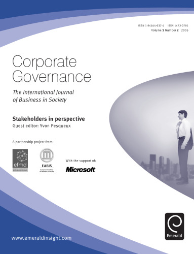 Stakeholders in perspective