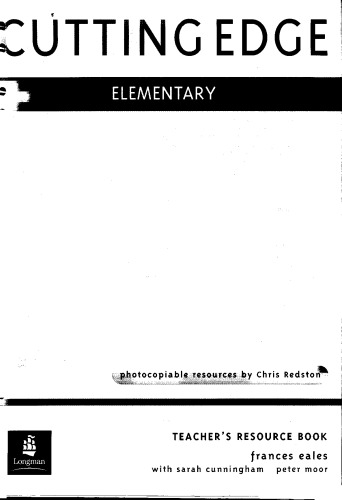 Cutting Edge: Elementary Teacher's Book