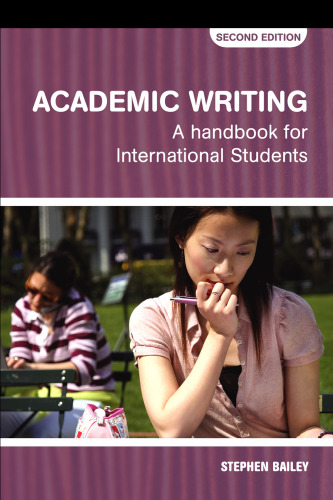 Academic Writing: A Handbook for International Students (Routledge Study Guides)