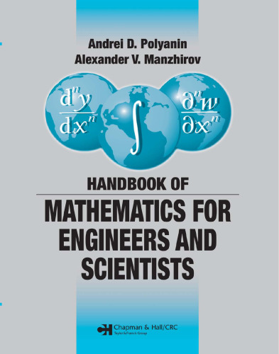 Handbook of Mathematics for Engineers and Scientists