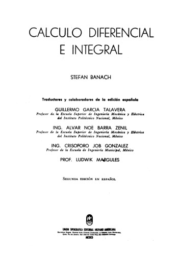 Calculo Diferencial e Integral